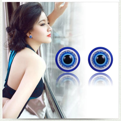 Fashion Eye Resin Ear Studs 1 Pair