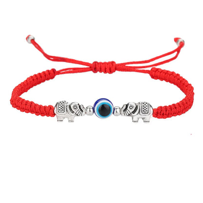 Fashion Eye Resin Rope Women'S Bracelets