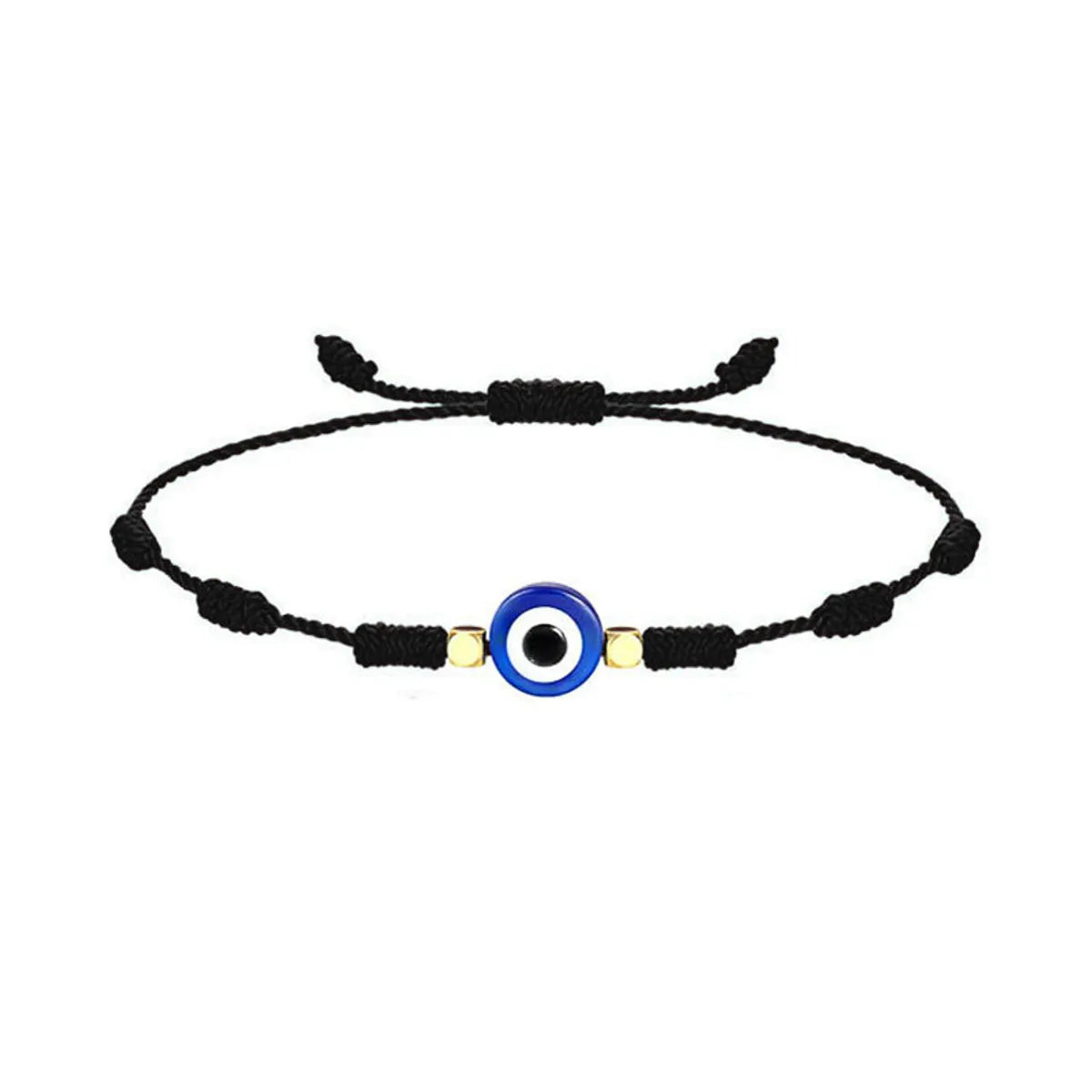 Fashion Eye Resin Rope Women'S Bracelets