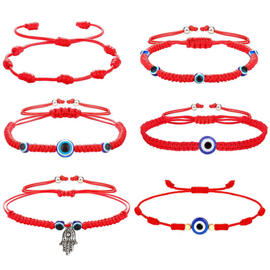 Fashion Eye Resin Rope Women'S Bracelets