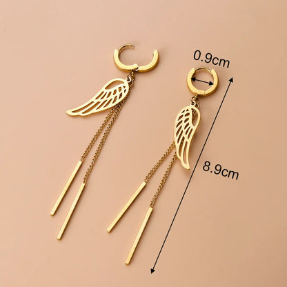 Fashion Eye Stainless Steel Plating Earrings 1 Pair