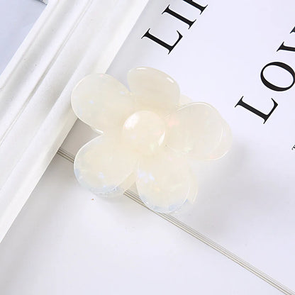 Fashion Flower Acetic Acid Sheets Handmade Hair Claws 1 Piece