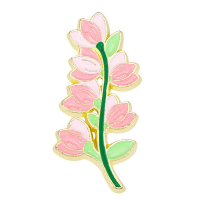 Fashion Flower Alloy Enamel Stoving Varnish Women'S Brooches