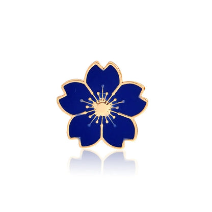 Fashion Flower Alloy Enamel Stoving Varnish Women'S Brooches