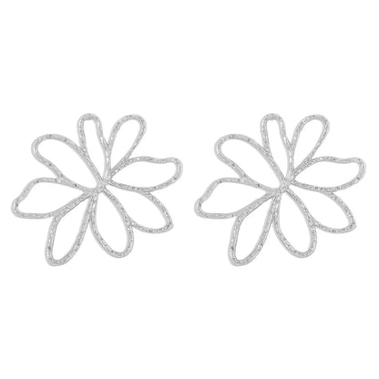 Fashion Flower Alloy Plating Women's Ear Studs 1 Pair