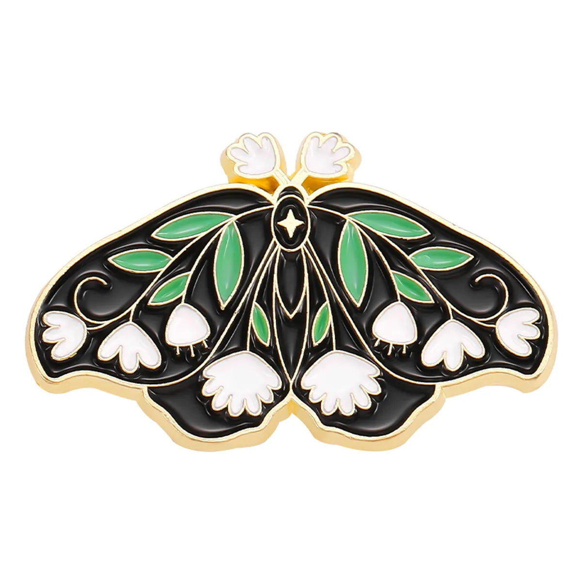 Fashion Flower Butterfly Alloy Stoving Varnish Unisex Brooches