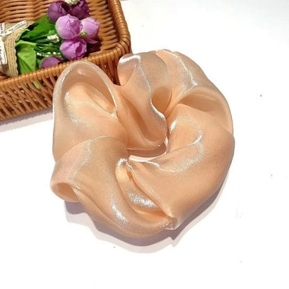 Women'S Fashion Flower Butterfly Organza Hair Tie