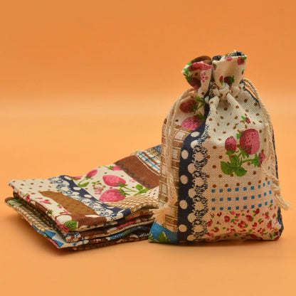 Fashion Flower Cloth Daily Gift Bags