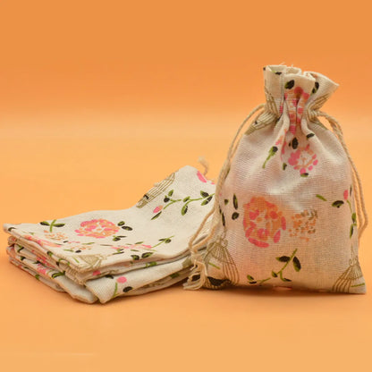 Fashion Flower Cloth Daily Gift Bags