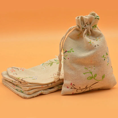 Fashion Flower Cloth Daily Gift Bags