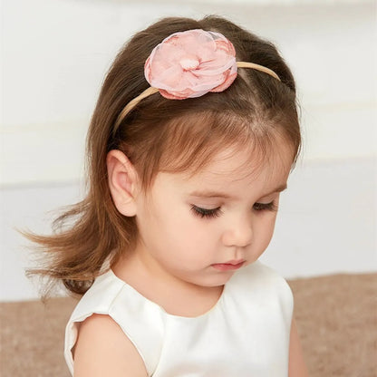 Fashion Flower Cloth Hair Band 1 Piece