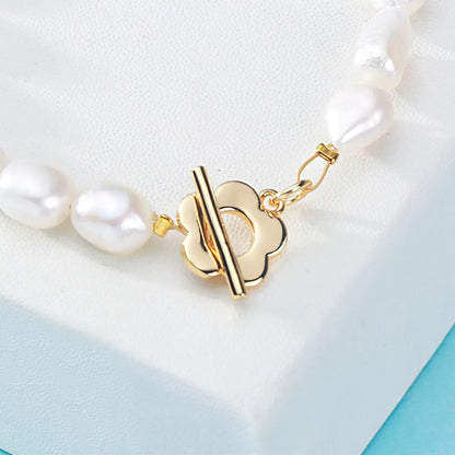 Fashion Flower Pearl Bracelets 1 Piece