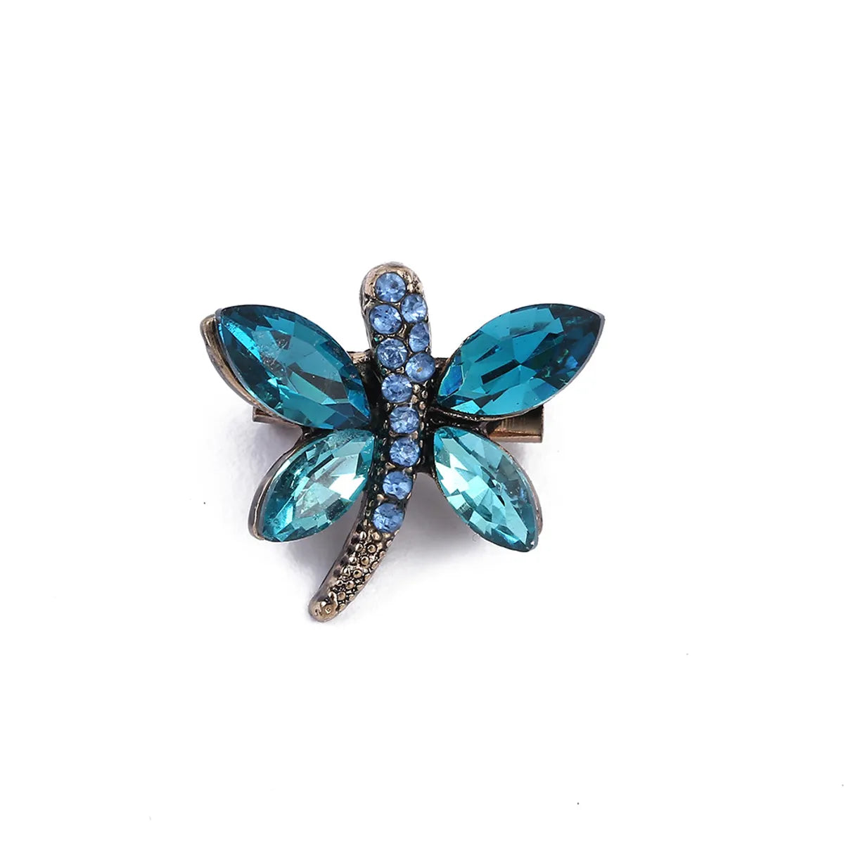 Fashion Four Leaf Clover Butterfly Bird Alloy Inlay Rhinestones Women'S Brooches