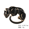 Fashion Fox Alloy Rhinestone Enamel Unisex Brooches