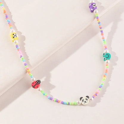 Fashion Fruit Miyuki Beads Children's Necklace Wholesale