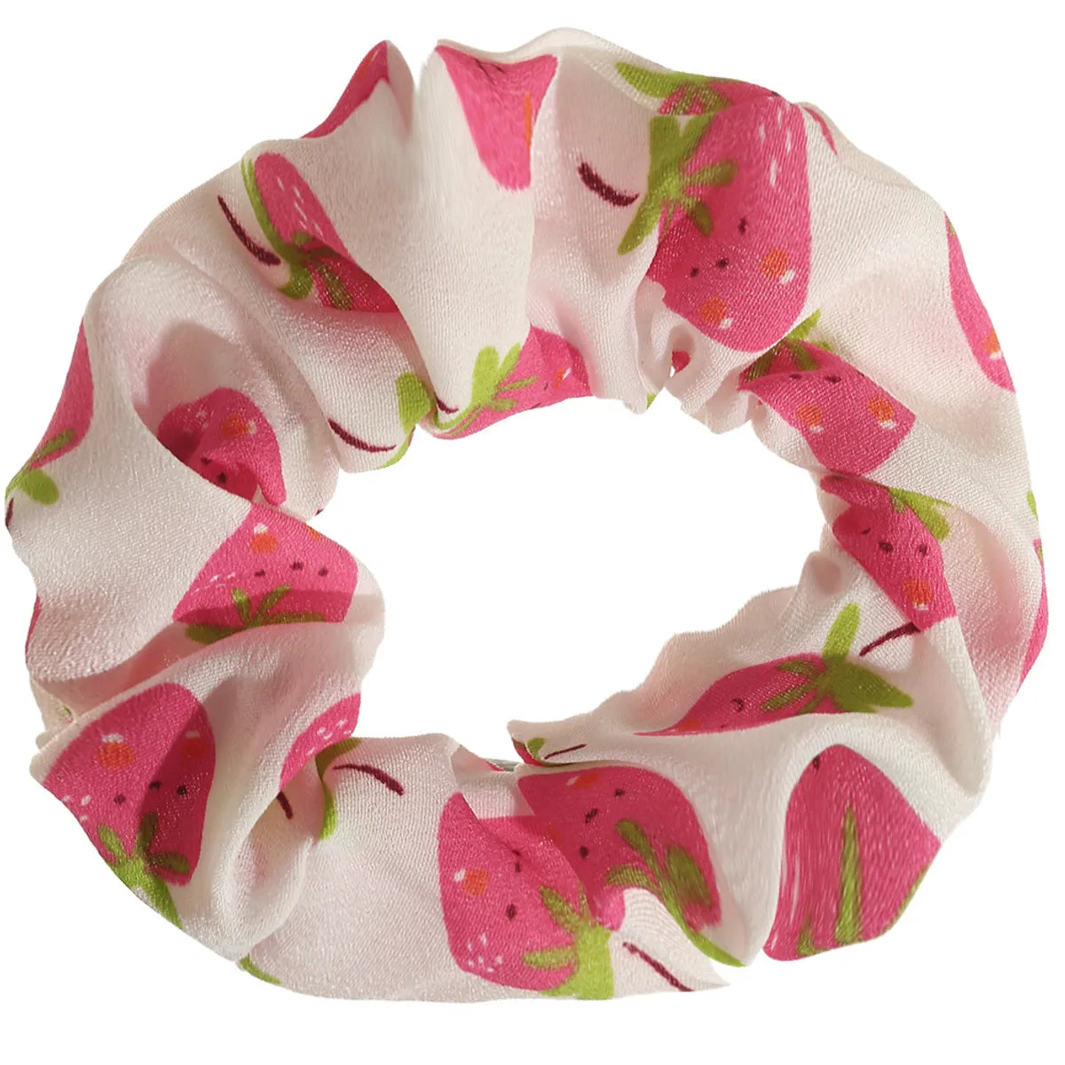 Fashion Fruit Pattern Children'S Hair Scrunchies Wholesale