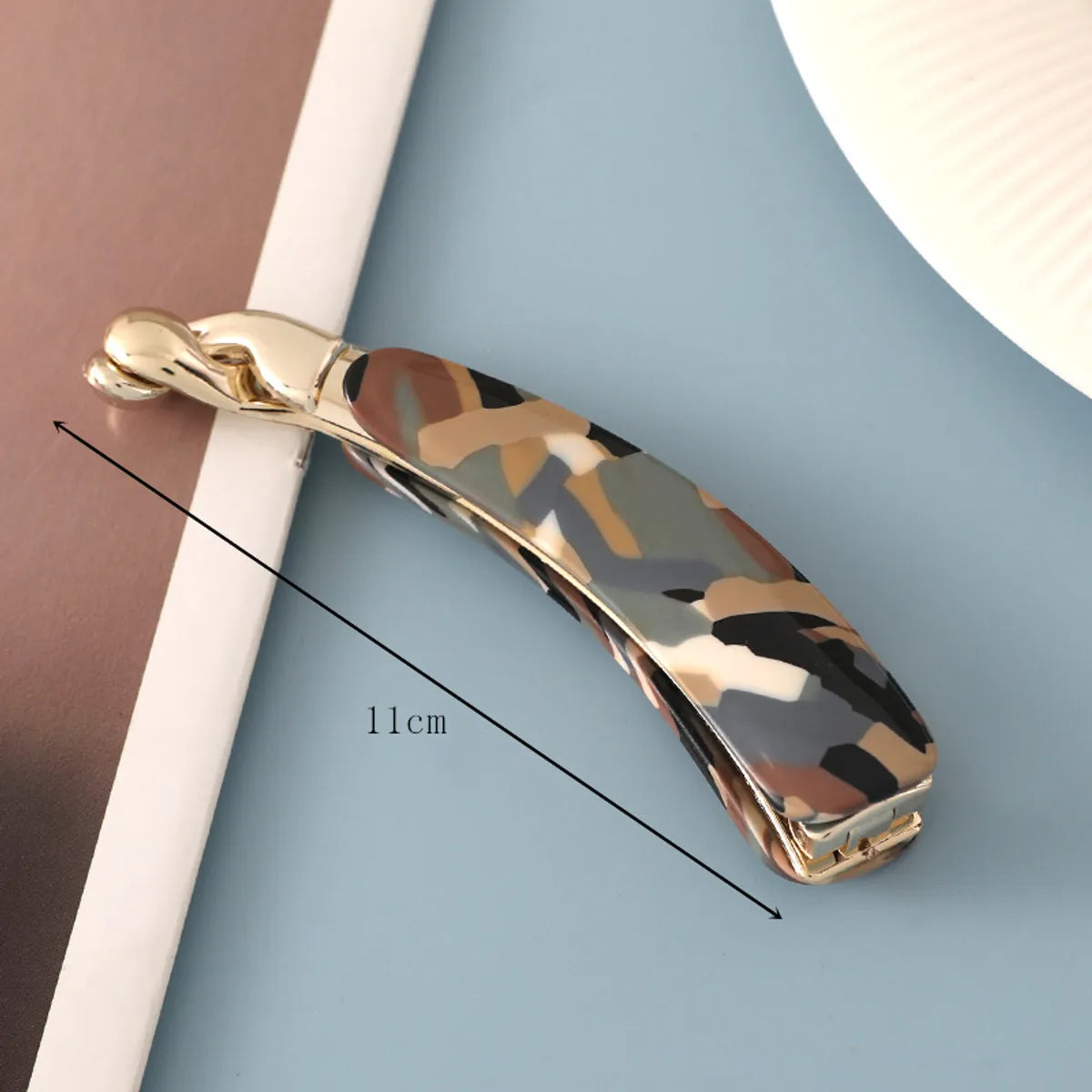 Fashion Geometric Acetic Acid Sheets Hair Clip