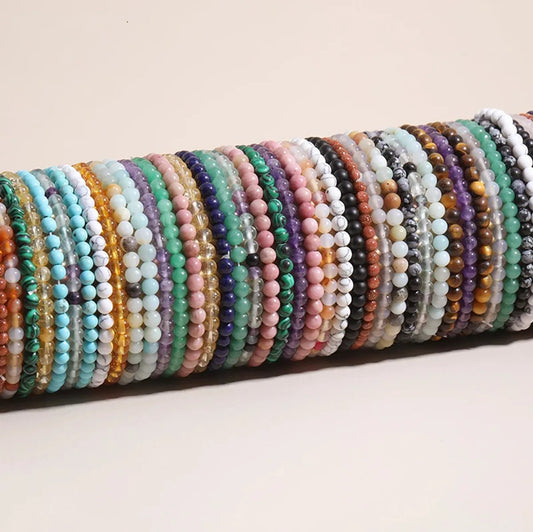 Fashion Geometric Agate Beaded Bracelets