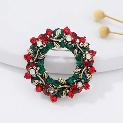 Fashion Geometric Alloy Enamel Rhinestones Unisex Brooches