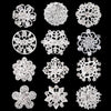 Fashion Geometric Alloy Inlay Rhinestones Women'S Brooches