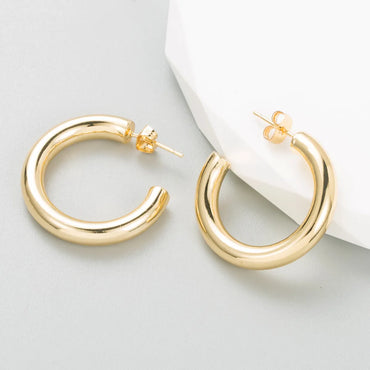 Fashion Geometric Alloy Plating Earrings