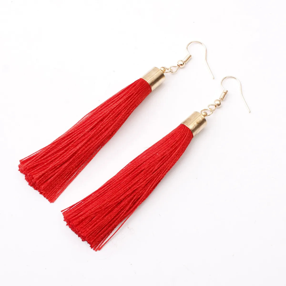 Fashion Geometric Alloy Tassel Plating Women'S Earrings 1 Pair