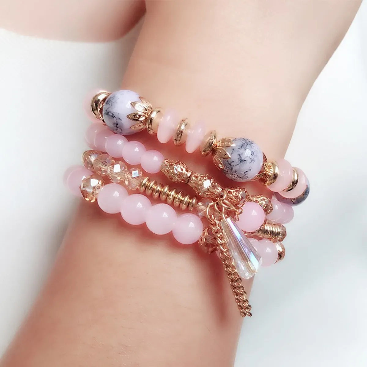 Fashion Geometric Alloy Tassel Women's Bracelets 1 Set