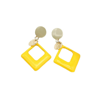 Fashion Geometric Alloy Women'S Drop Earrings