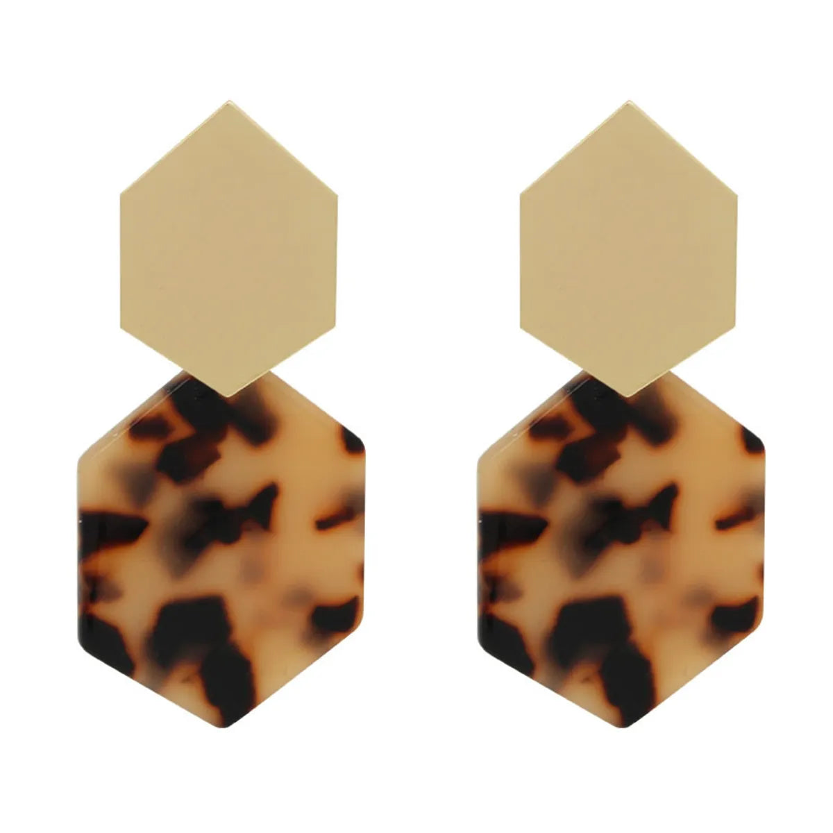 Fashion Geometric Arylic Women'S Drop Earrings 1 Pair