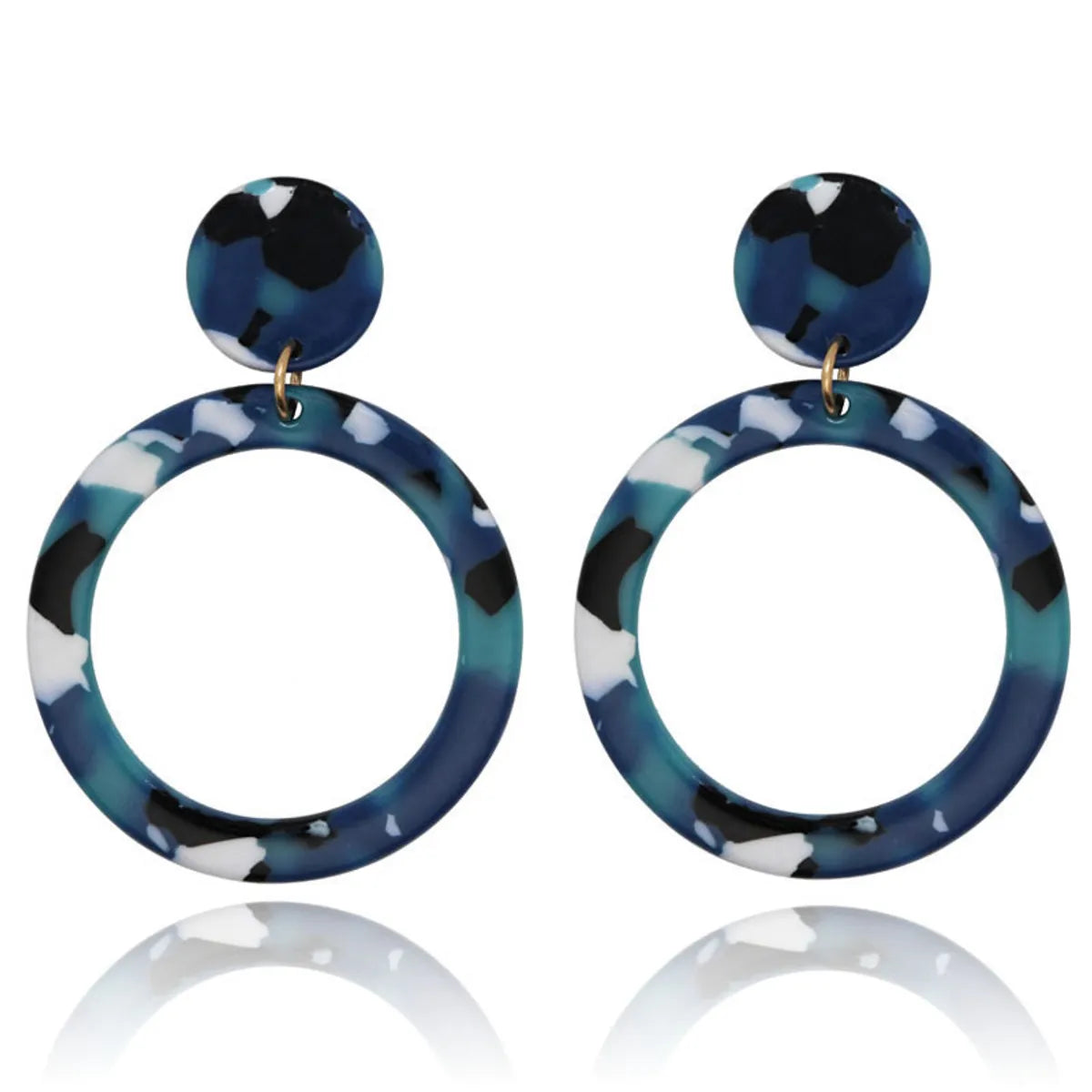 Fashion Geometric Arylic Women'S Drop Earrings 1 Pair