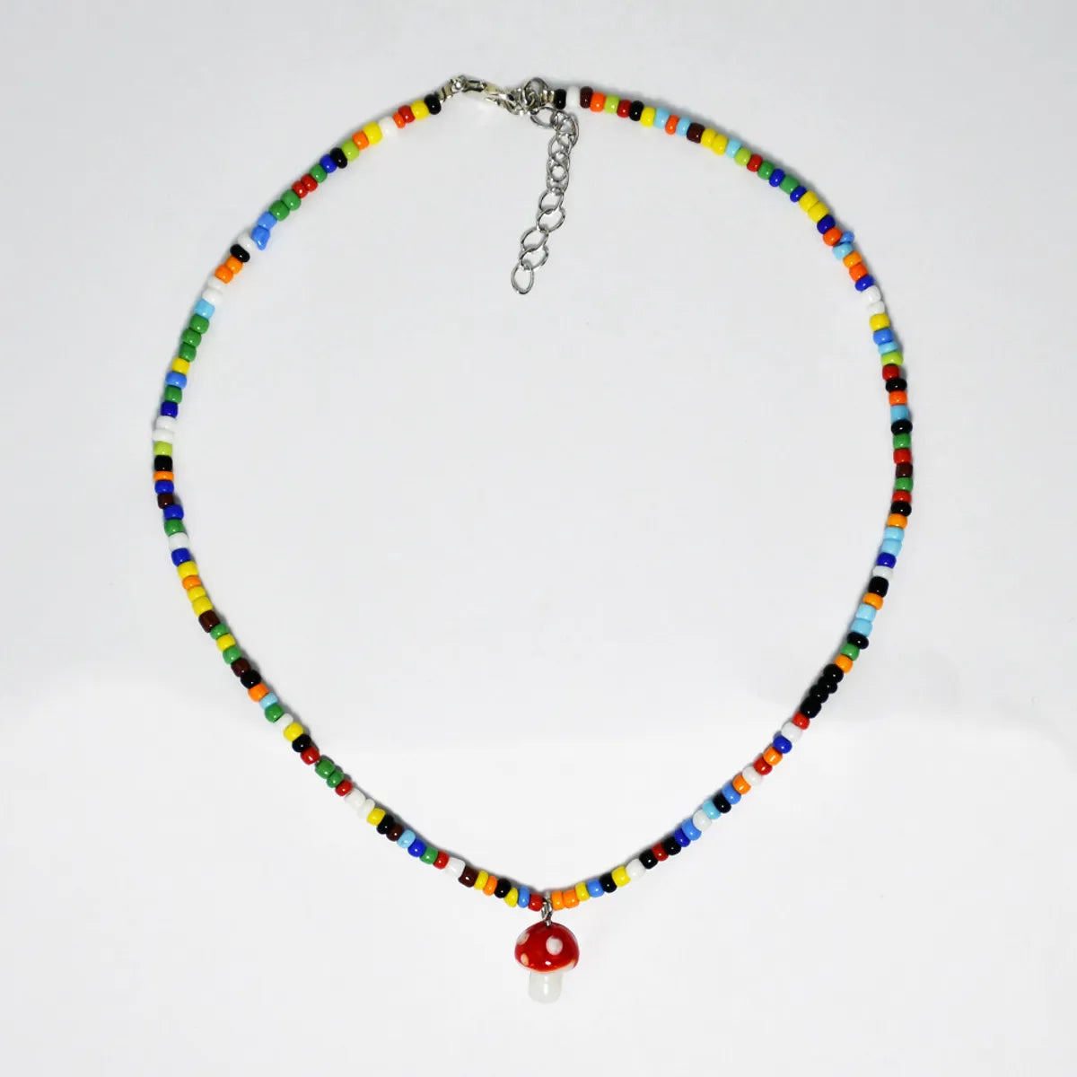 Fashion Geometric Beaded No Inlaid Pendant Necklace