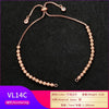 Fashion Geometric Bracelet Accessories Copper Bead Chain Bracelet Accessories