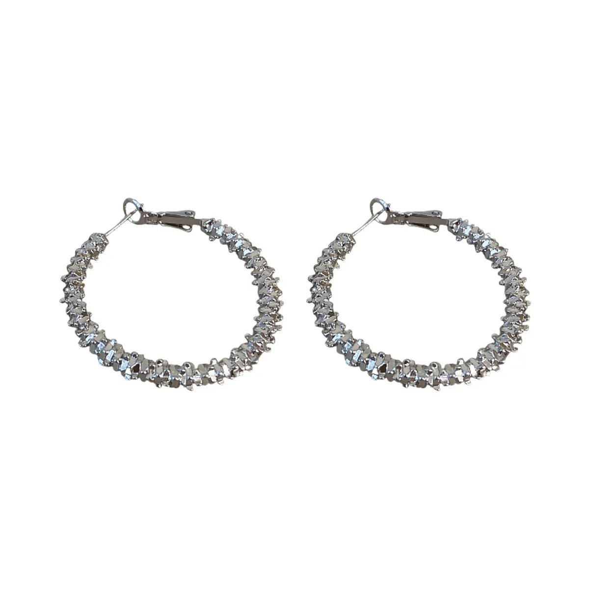 Fashion Geometric Circle Alloy Earrings