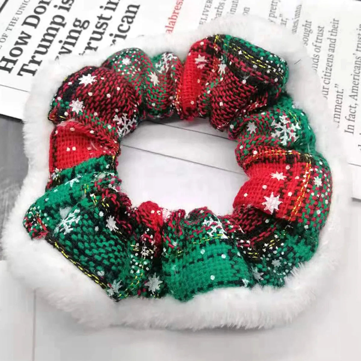 Fashion Geometric Cloth Sequins Hair Tie 1 Piece