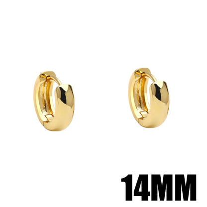 Fashion Geometric Plating Copper 18k Gold Plated Earrings