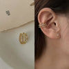 Fashion Geometric Copper Plating Zircon Earrings 1 Pair