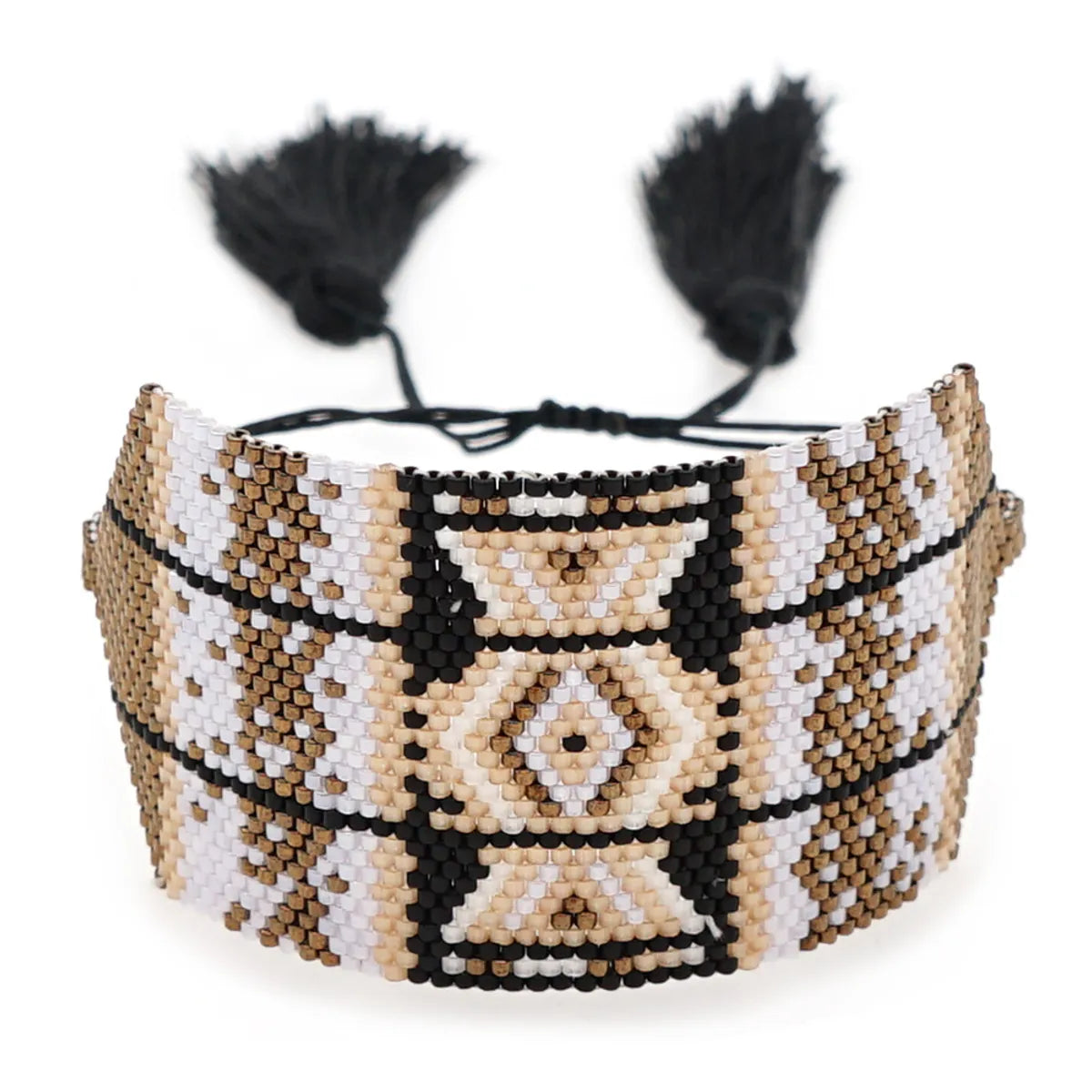 Fashion Geometric Eye Hand-Woven Miyuki Bead Bracelet