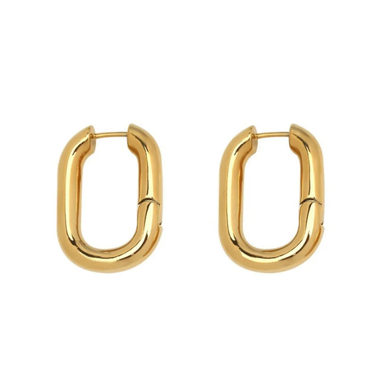 Fashion Geometric Hollow Square Earrings