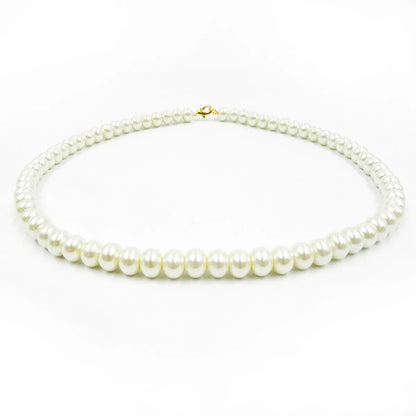 Fashion Geometric Imitation Pearl Women's Necklace