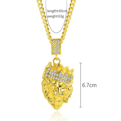 Fashion Geometric Letter Alloy Plating Metal Rhinestones Unisex Necklace 1 Piece