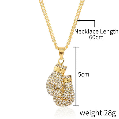 Fashion Geometric Letter Alloy Plating Metal Rhinestones Unisex Necklace 1 Piece