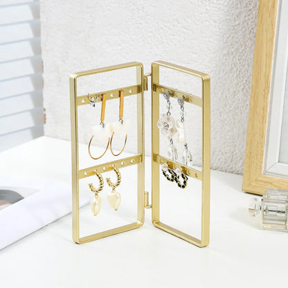 Fashion Geometric Metal Jewelry Rack