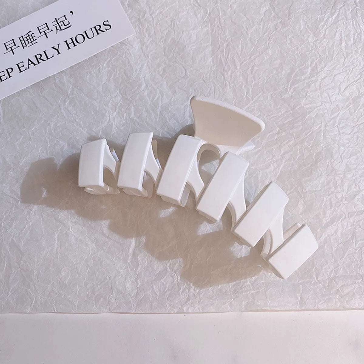 Women'S Fashion Geometric Plastic Hair Claws