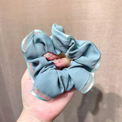 Fashion Geometric Satin Hair Tie