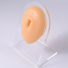 Fashion Geometric Silica Gel Simulation No Inlaid Stereo Ear Model