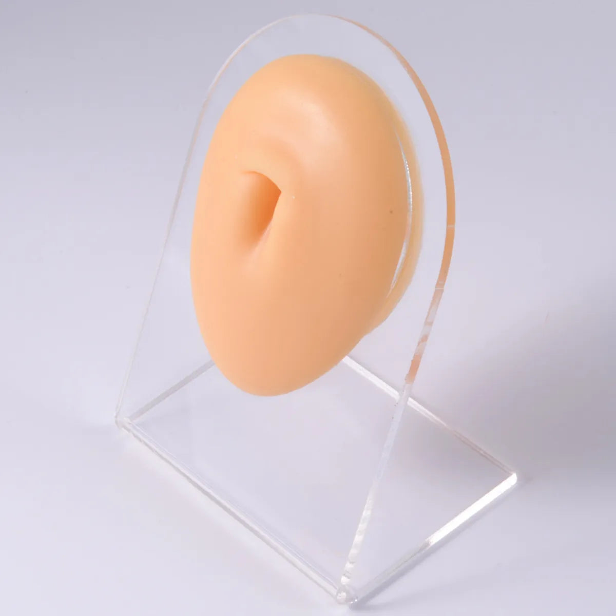 Fashion Geometric Silica Gel Simulation No Inlaid Stereo Ear Model