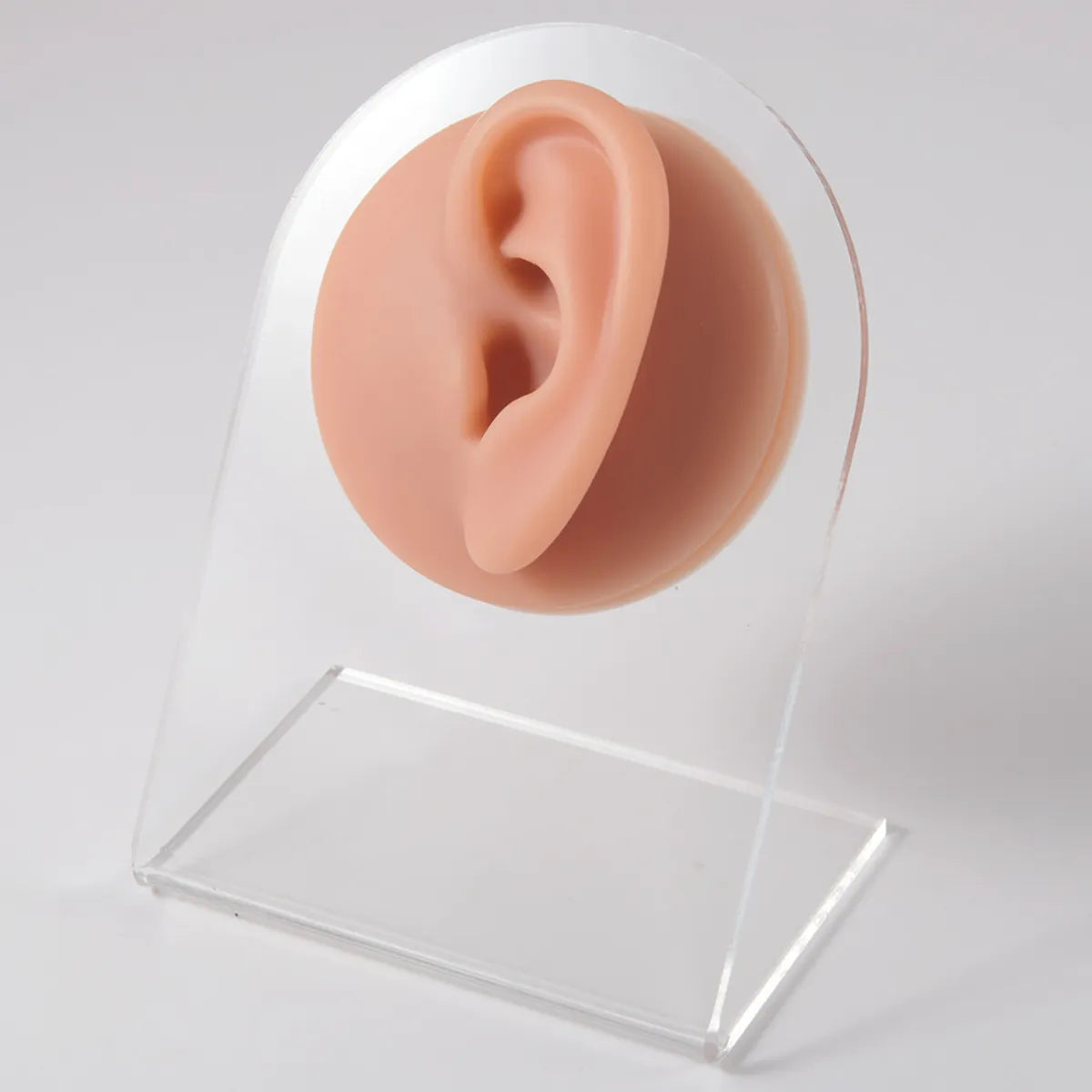 Fashion Geometric Silica Gel Simulation No Inlaid Stereo Ear Model