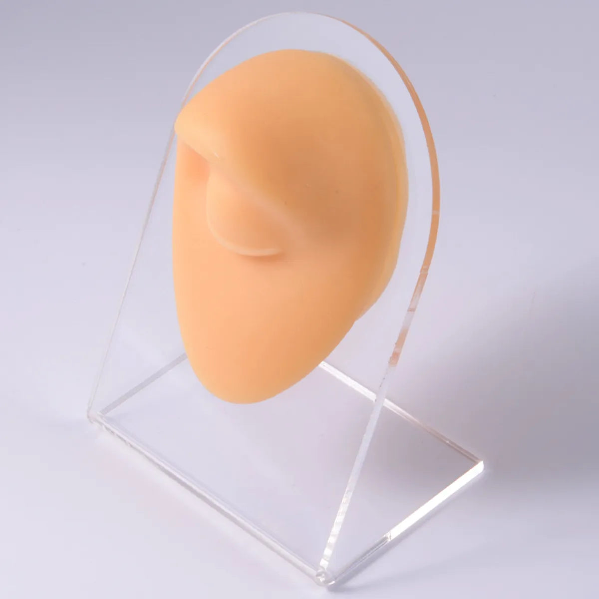 Fashion Geometric Silica Gel Simulation No Inlaid Stereo Ear Model