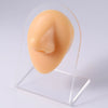 Fashion Geometric Silica Gel Simulation No Inlaid Stereo Ear Model