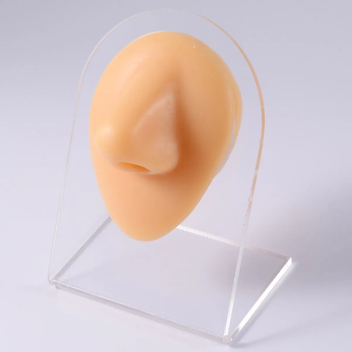 Fashion Geometric Silica Gel Simulation No Inlaid Stereo Ear Model